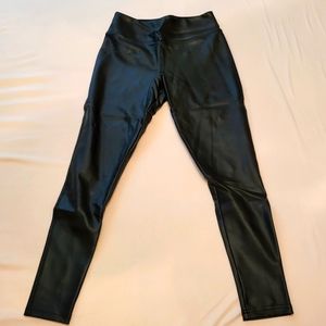 Nordstrom faux leather leggings size Small